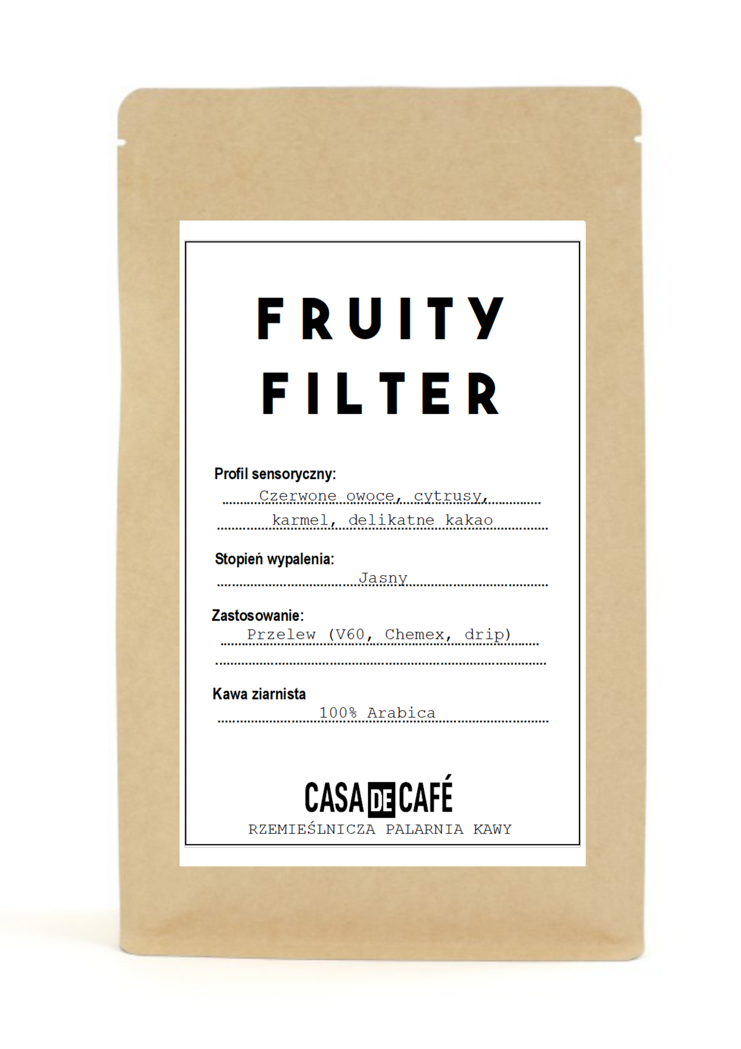 Kawa ziarnista Fruity Filter