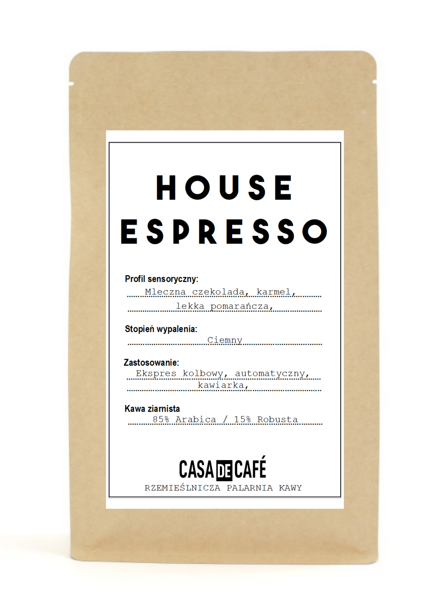 Kawa ziarnista House Espresso