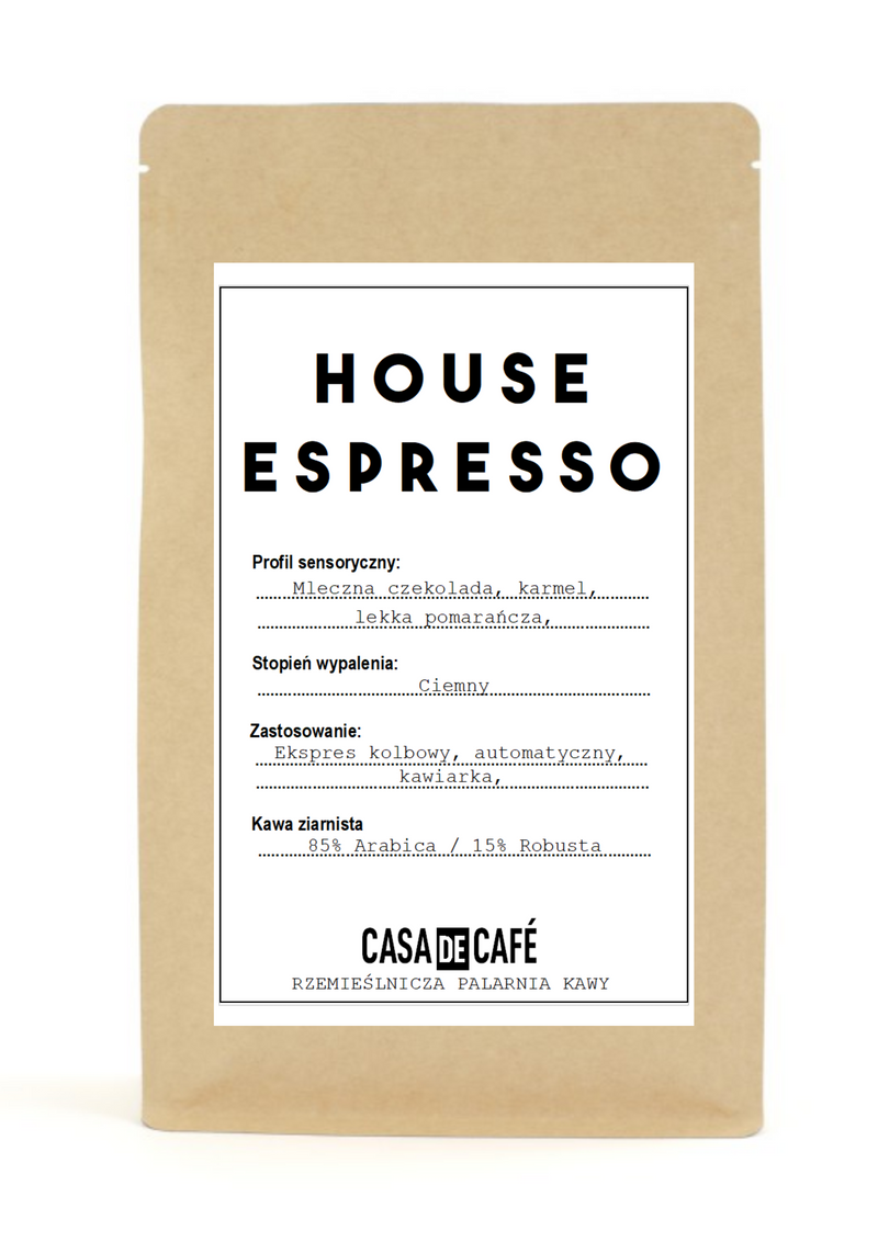 Kawa ziarnista House Espresso