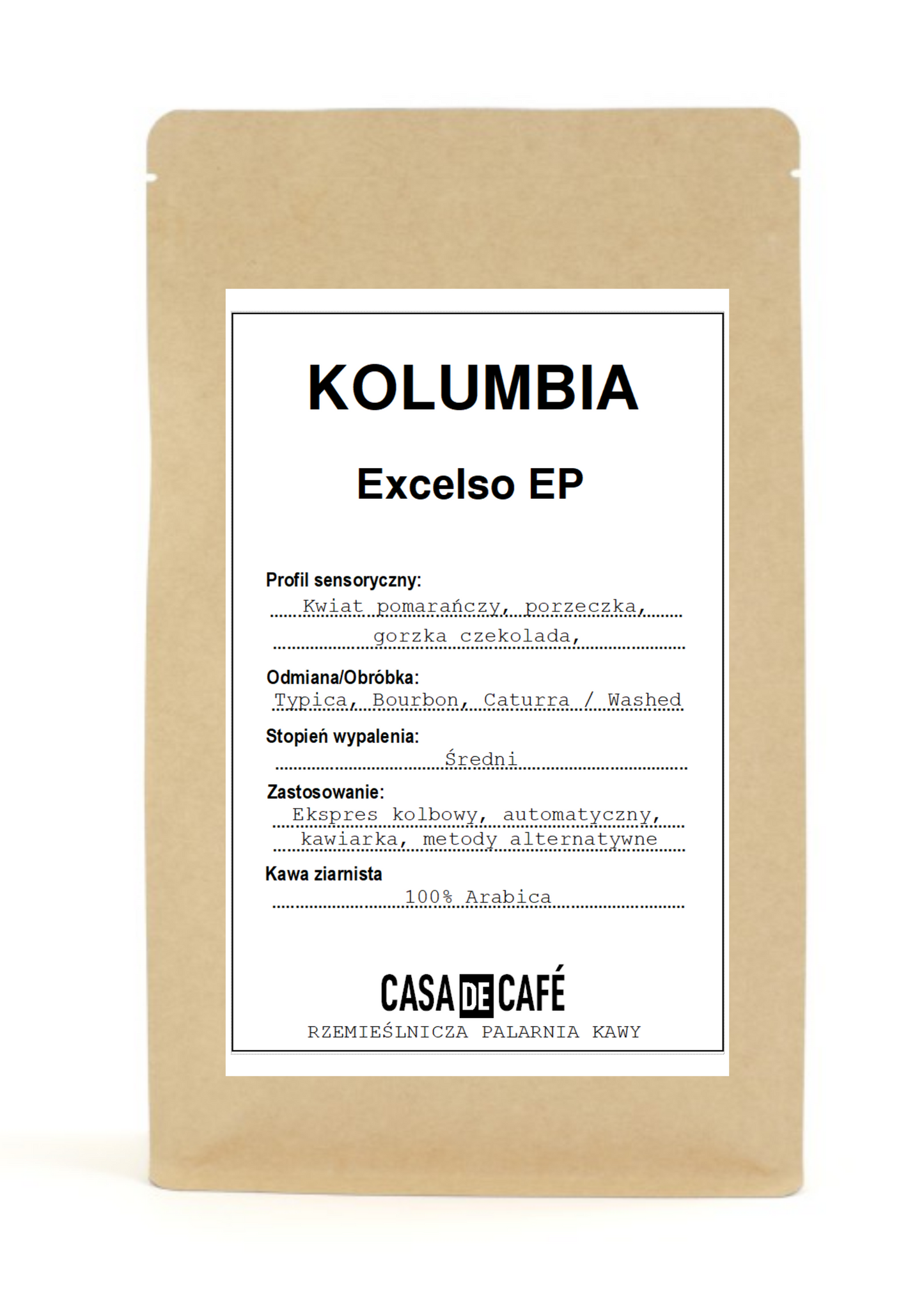 Kawa Kolumbia Excelso SP